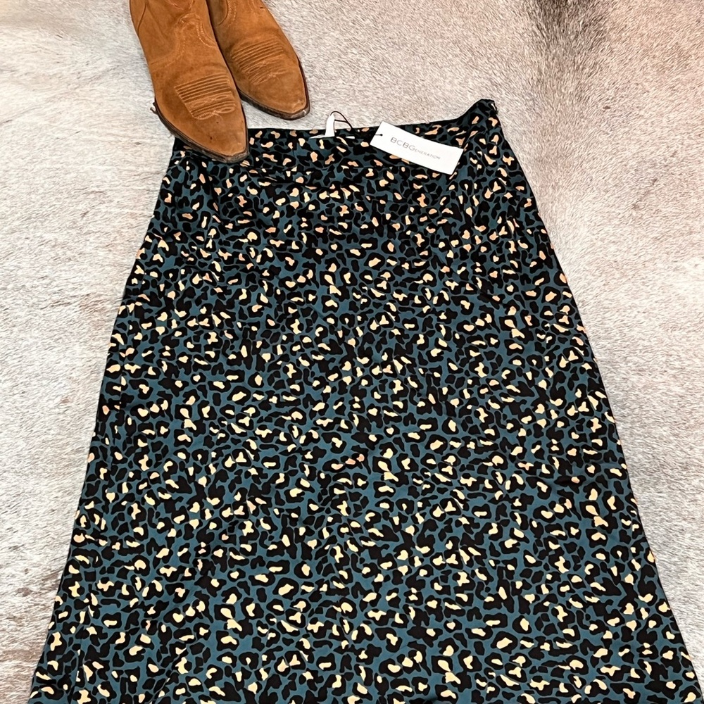 Leopard Print Skirt